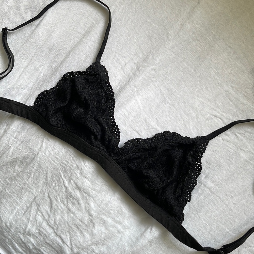 Cosabella Black Lace Bralette (Medium)